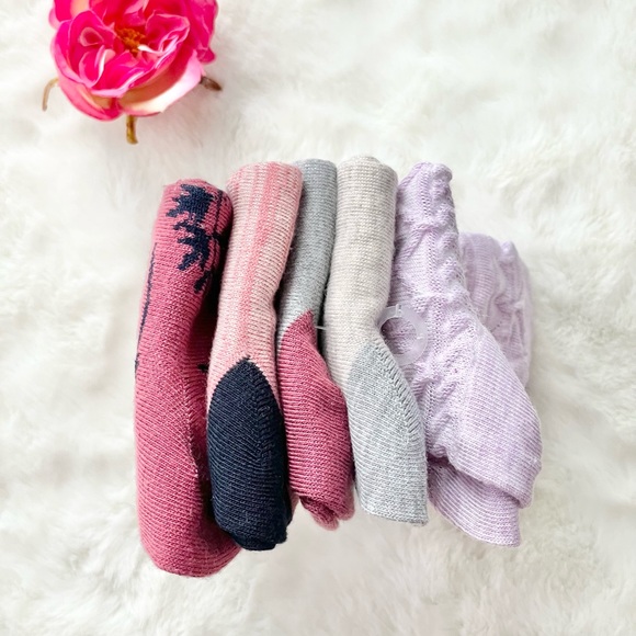 New with tags LUCKY BRAND EVER-DAY COMFORT CREW SOCKS 5 PACK poly spandex mix. - Picture 4 of 6